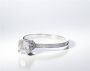 PAVE SOLITAIRE RING ENG067